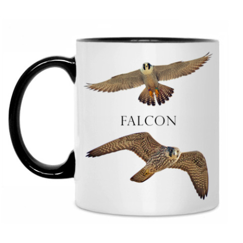 Кружка с принтом FALCON (Сокол)