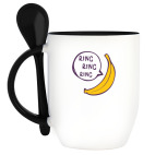 Кружка с ложкой