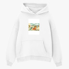 Толстовка худи оверсайз