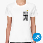 Женская спортивная футболка