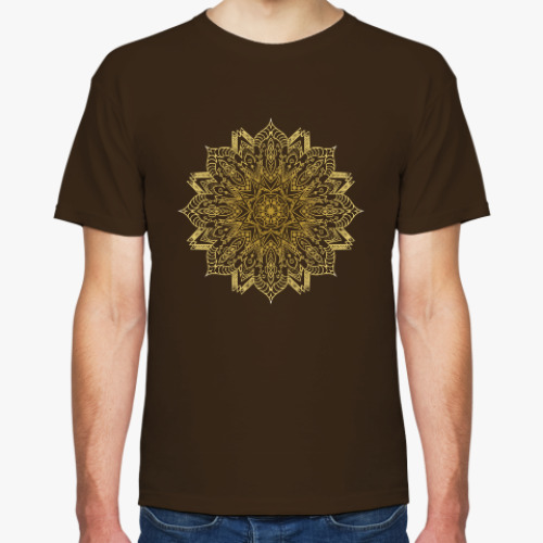 Футболка с принтом FlowerPower Mandala