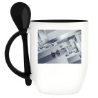 Кружка с ложкой