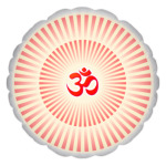 Сияющий символ ОМ