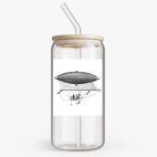 Банка с бамбуковой крышкой