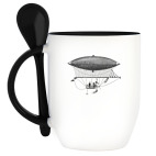 Кружка с ложкой