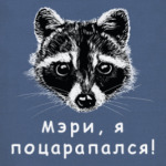 Енот - Мэри, я поцарапался!