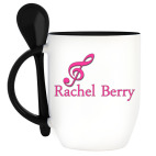 Кружка с ложкой