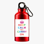 Металлическая бутылка 400 мл UV-DTF