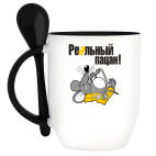 Кружка с ложкой