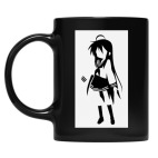 Кружка цветная UV-DTF