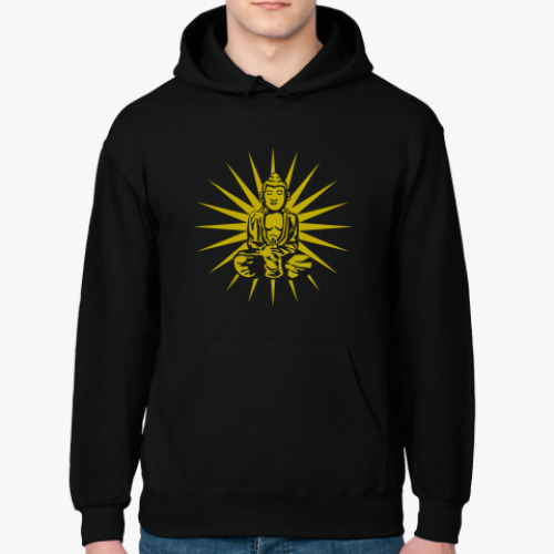 Толстовка худи с принтом Будда