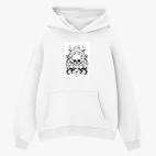 Толстовка худи оверсайз