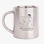 Кружка металлическая