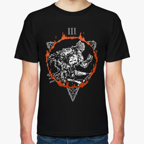 Футболка с принтом Dark Souls