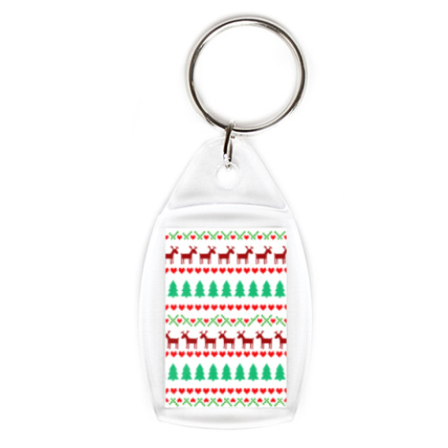 Брелок с принтом С новым годом!