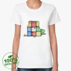 Женская футболка органик