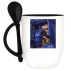 Кружка с ложкой