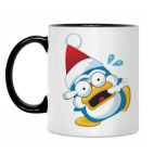 Кружка двухцветная