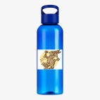 Прозрачная спортивная бутылка