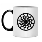 Кружка двухцветная