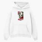 Толстовка худи оверсайз