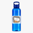 Прозрачная спортивная бутылка