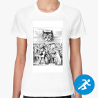 Женская спортивная футболка