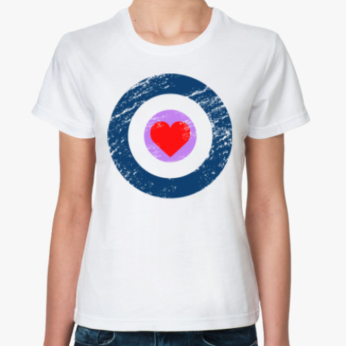 Классическая футболка с принтом Кэпостарк