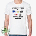 Мужская футболка органик