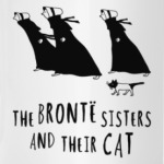 The Bronte Sisters and their cat