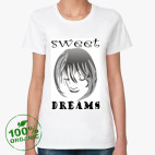 Женская футболка органик