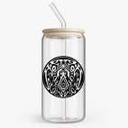 Банка с бамбуковой крышкой