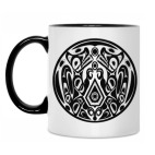 Кружка двухцветная