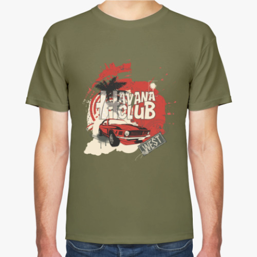Футболка с принтом Havana Club