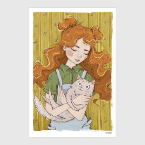 Постер с принтом Vincent