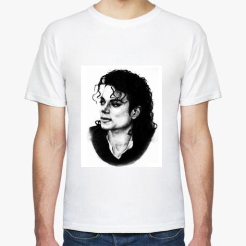 Футболка с принтом Майкл Джексон
