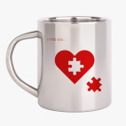 Кружка металлическая