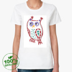 Женская футболка органик