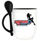 Кружка с ложкой