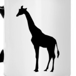 Жираф и носорог