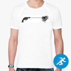 Мужская спортивная футболка