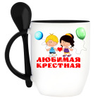 Кружка с ложкой