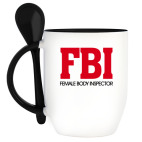 Кружка с ложкой