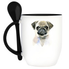 Кружка с ложкой