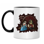 Кружка двухцветная