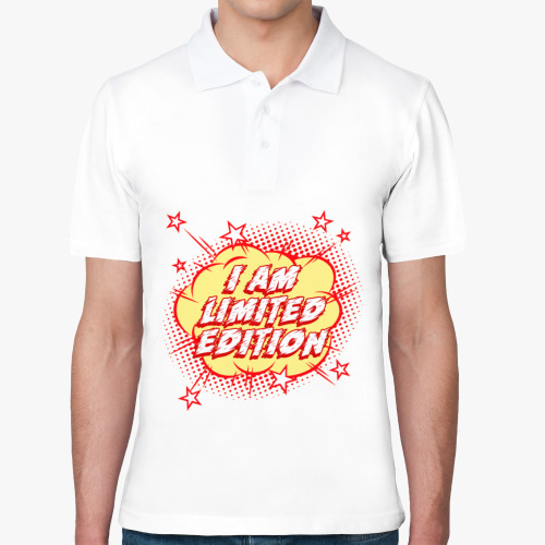 Рубашка поло с принтом Limited Edition