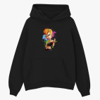 Толстовка худи оверсайз