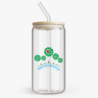 Банка с бамбуковой крышкой