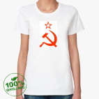 Женская футболка органик