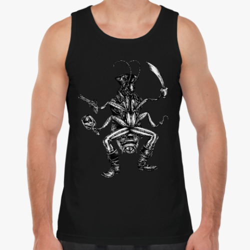 Майка с принтом Капитан Джек-Таракан